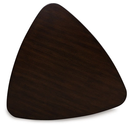Shorbyn - 3 Pc. - Dining Table And 2 Chairs - Merlot