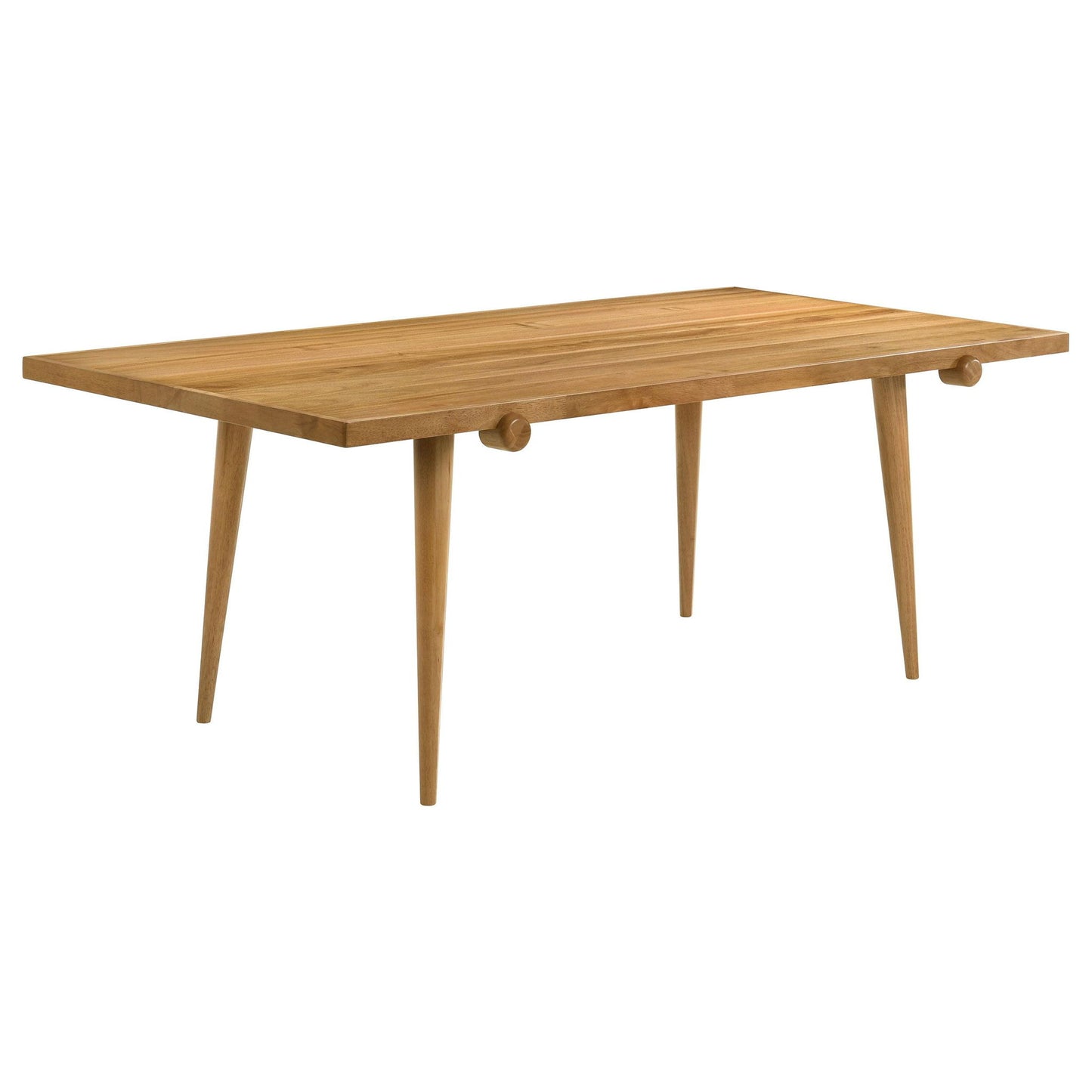 Fabra 79-inch Rectangular Wood Dining Table Honey