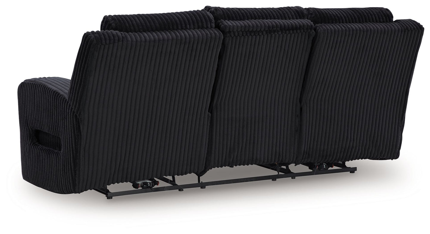 Forest Lake - Power Reclining Sofa With Adj Headrest