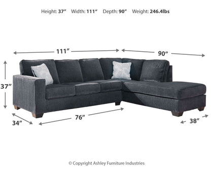 Altari - Sectional With Chaise