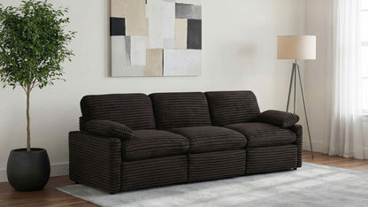 Collins Modular Power Sofa Chocolate Brown