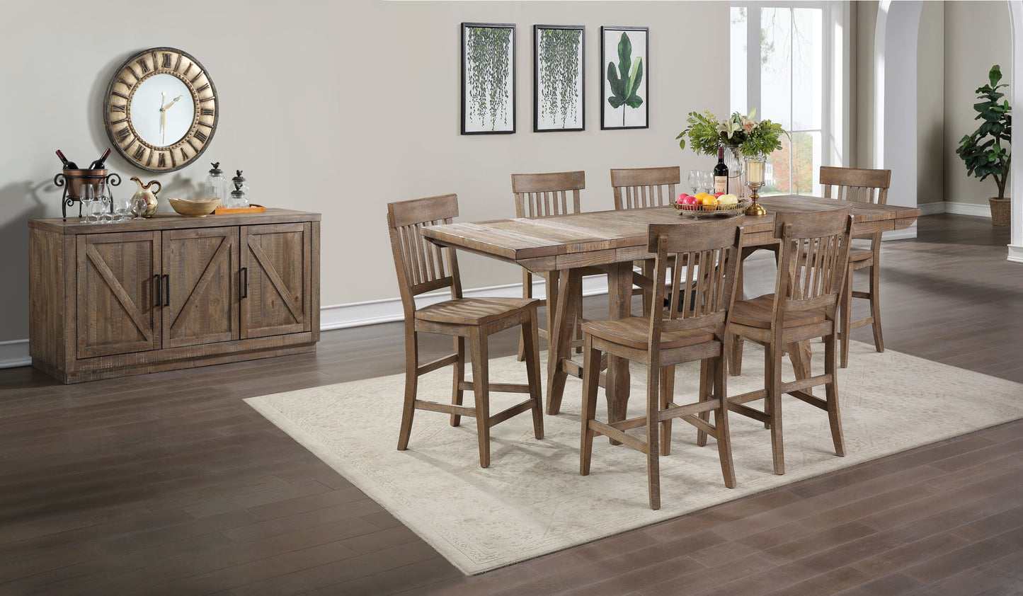 Riverdale - Counter Chair - Dark Brown