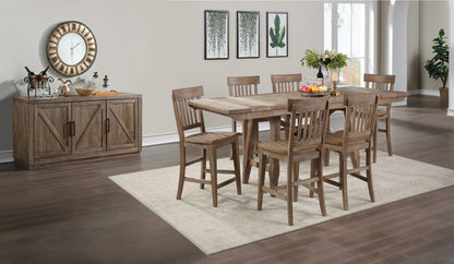 Riverdale - Counter Chair - Dark Brown