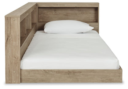 Oliah - Bookcase Storage Bed