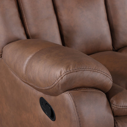Morello - Reclining Console Loveseat