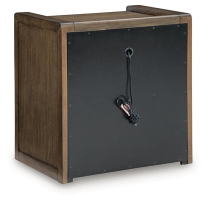 Marxmore - Three Drawer Night Stand - Brown