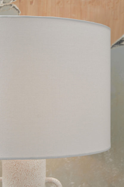 Perringhill - Metal Table Lamp - Distressed White