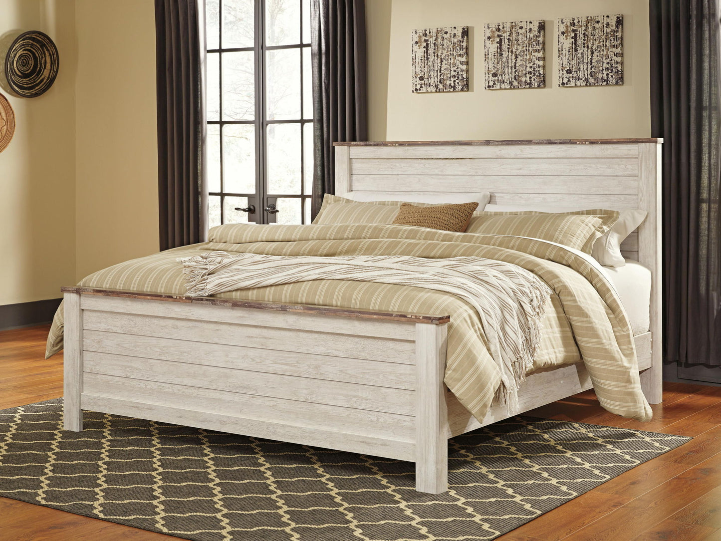 Willowton - Panel Bed