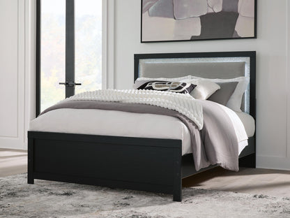 Maeling - Upholstered Panel Bed