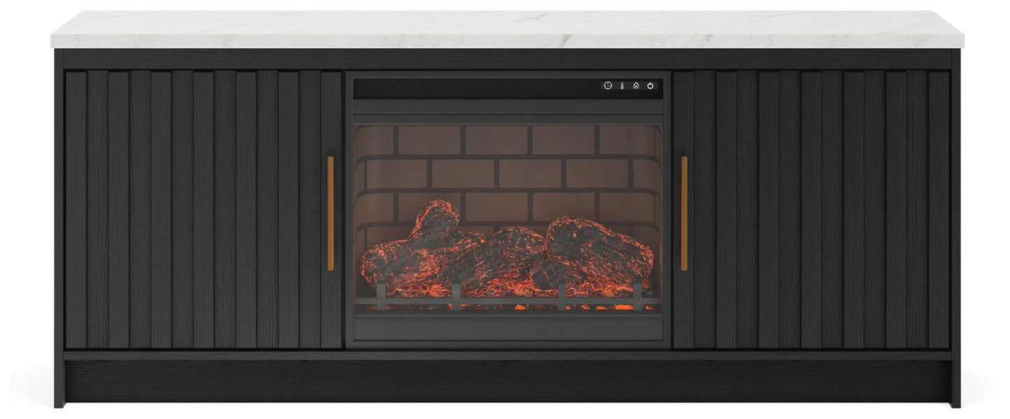 Cadmori - TV Stand With Fireplace Option