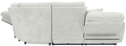 Majesty - Deep Seating Power Reclining Sectional And Ottoman