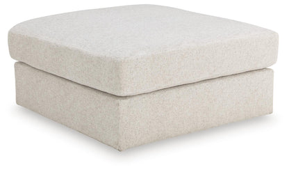 Kestrie - Oversized Accent Ottoman - Feathered