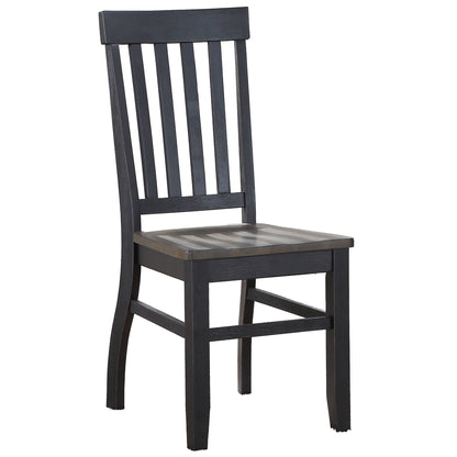 Raven - Noir Side Chair - Dark Brown