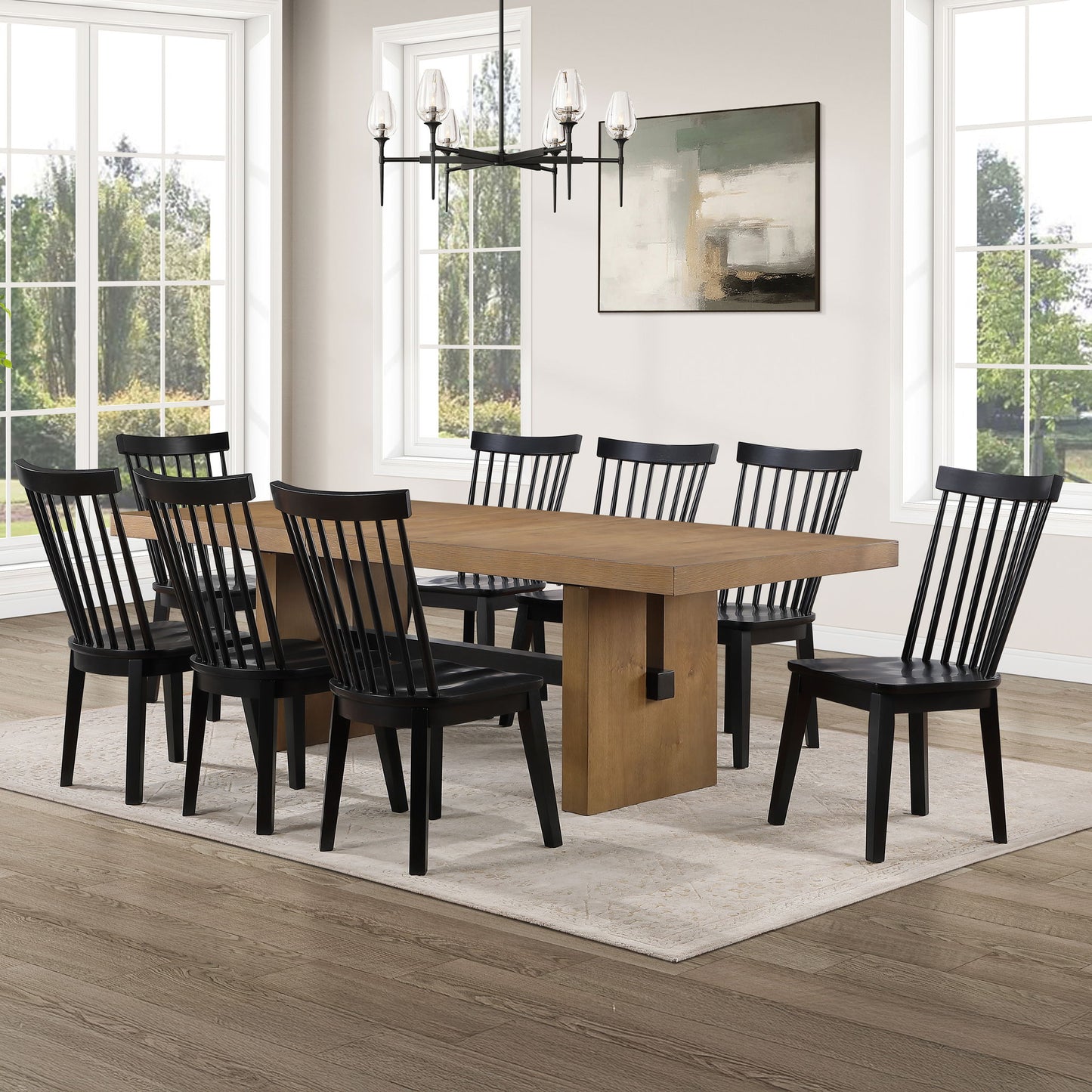 Aubrey - Dining Room Set With Vaughn Chairs
