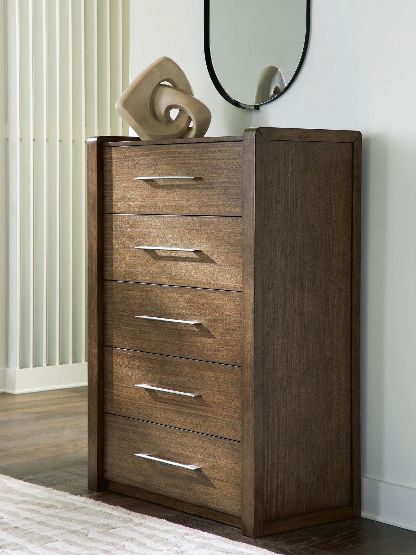 Marxmore - Five Drawer Chest - Brown