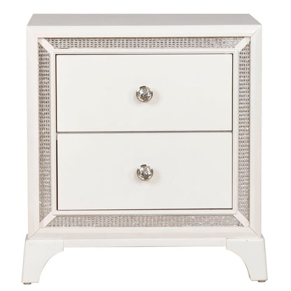 Cassie - Nightstand - Off-White