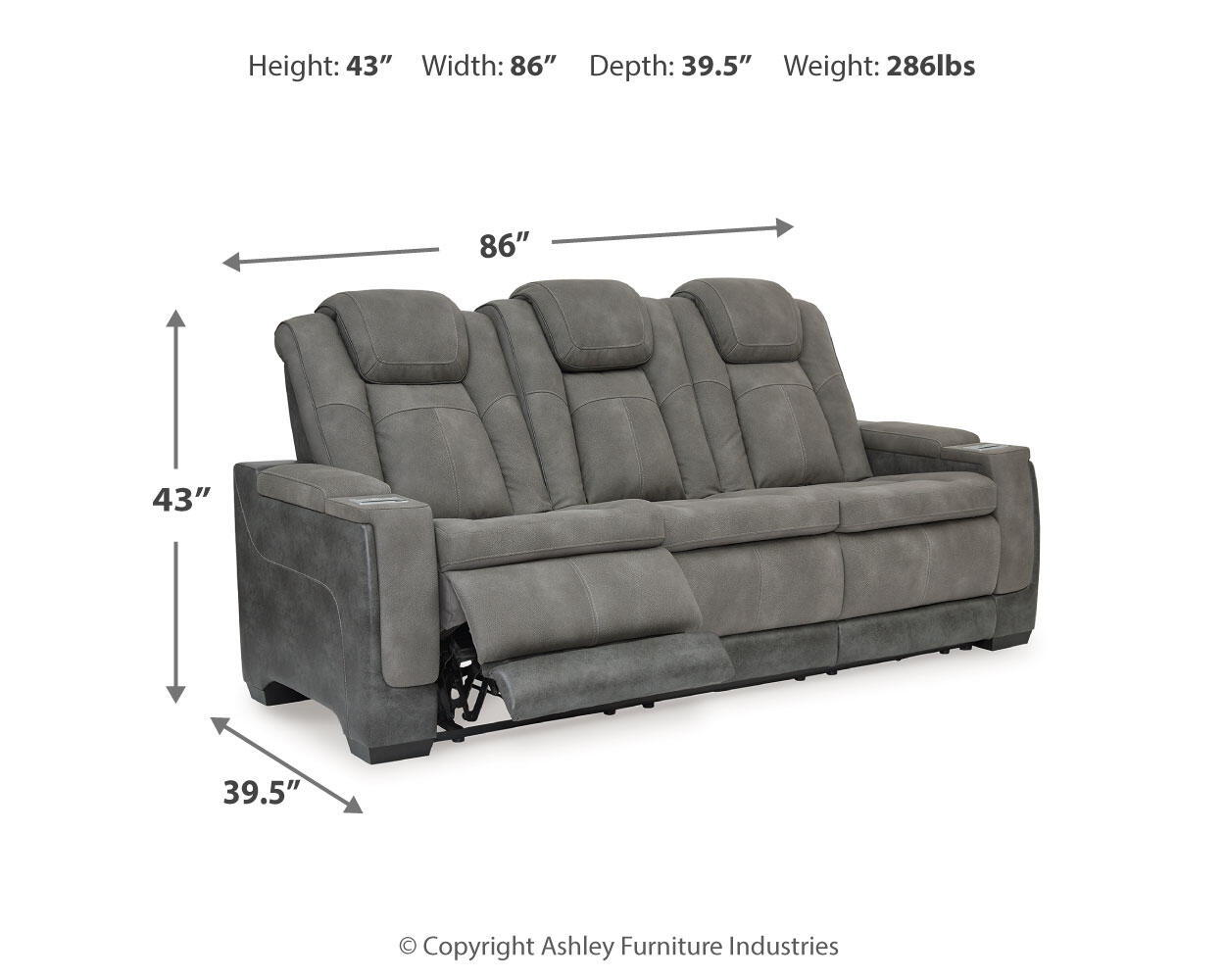 Next-Gen Durapella - Power Reclining Sofa