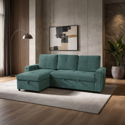Breeze - Sleeper Sofa - Green