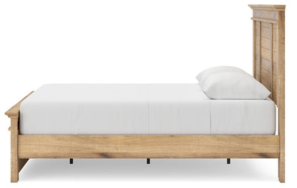 Makidern - Panel Storage Bed