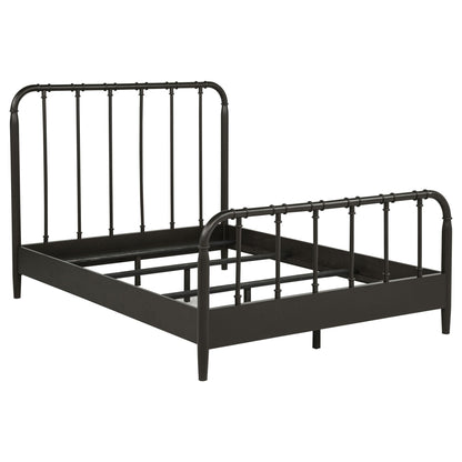 Rocco All Wood Water Pipe Open Frame Full Bed Dark Bronze