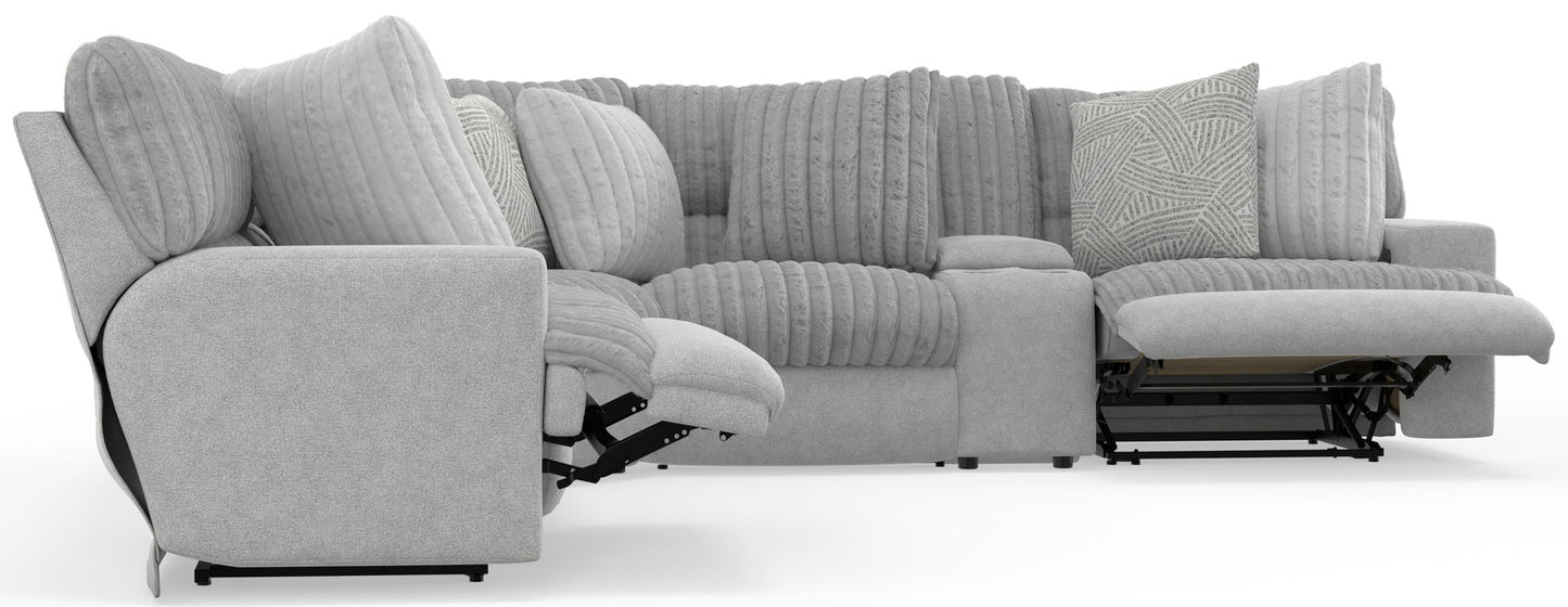 Abraxas - 6 Piece Reclining Sectional
