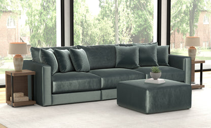 Remington - Modular Sofa And Cocktail Ottoman - Pine