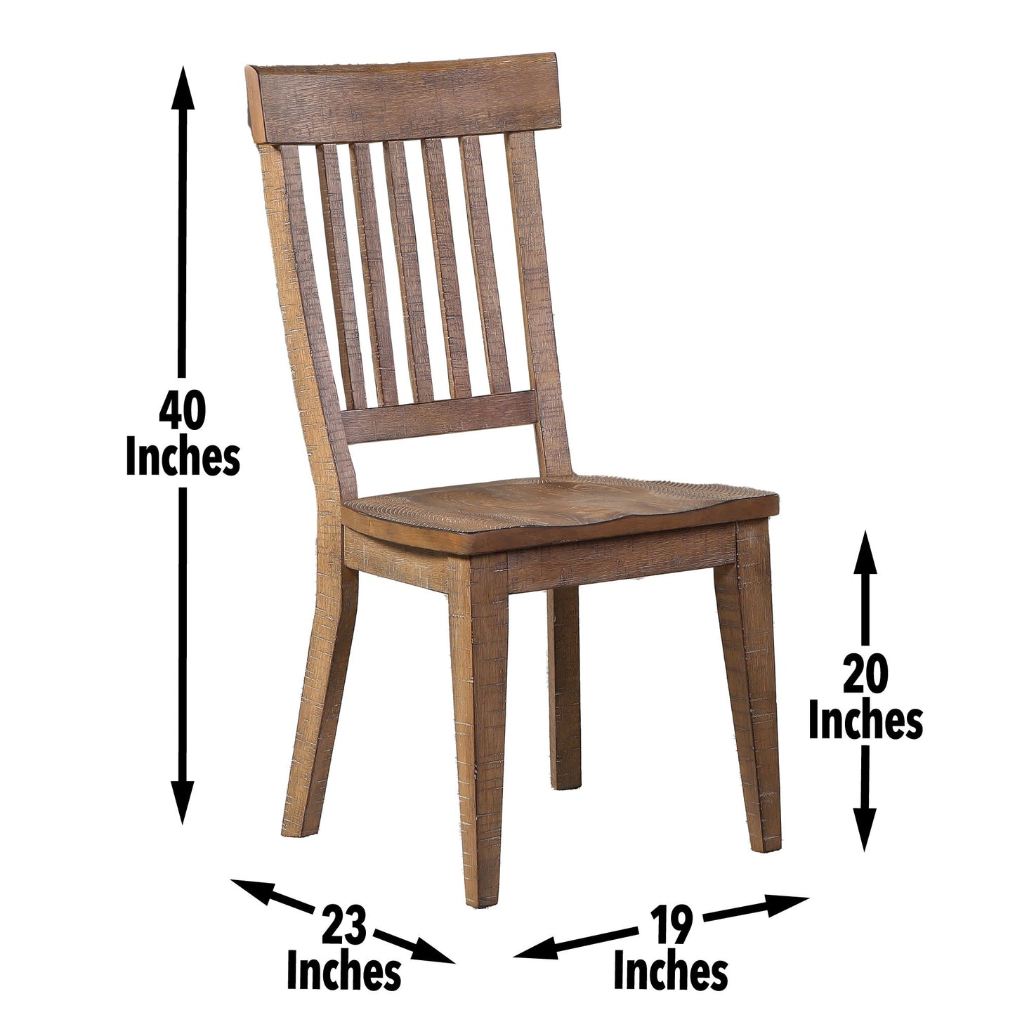 Riverdale - Side Chair - Driftwood