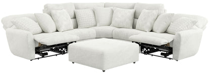 Majesty - Deep Seating Power Reclining Sectional And Ottoman