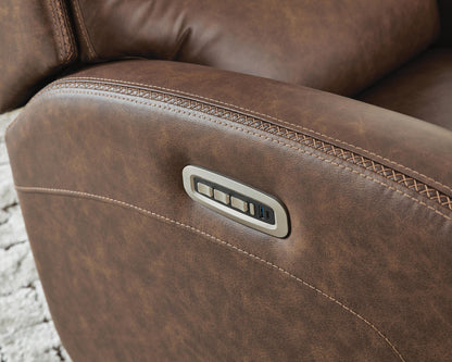 Motion-Max - Swivel Glider Power Recliner - Saddle