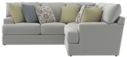 Stockbridge - Sectional With Comfort Coil Seating And 9 Accent Pillows Included