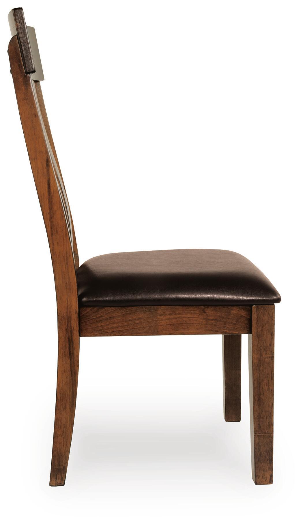 Ralene - Dining UPH Side Chair (Set of 2) - Medium Brown