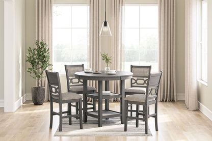 Wrenning - Drm Counter Table Set (Set of 5) - Gray