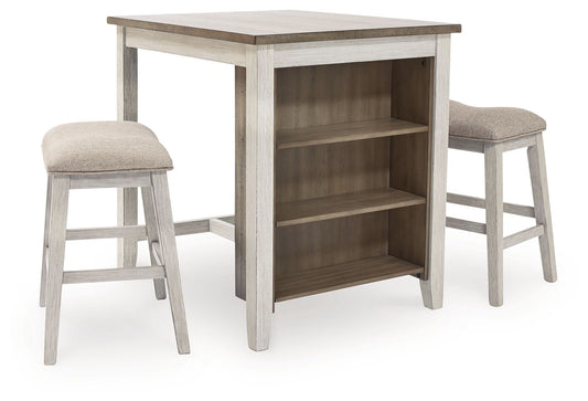 Skempton - RECT DRM Counter TBL Set(Set of 3) - White