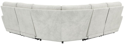 Majesty - Deep Seating Power Reclining Sectional And Ottoman