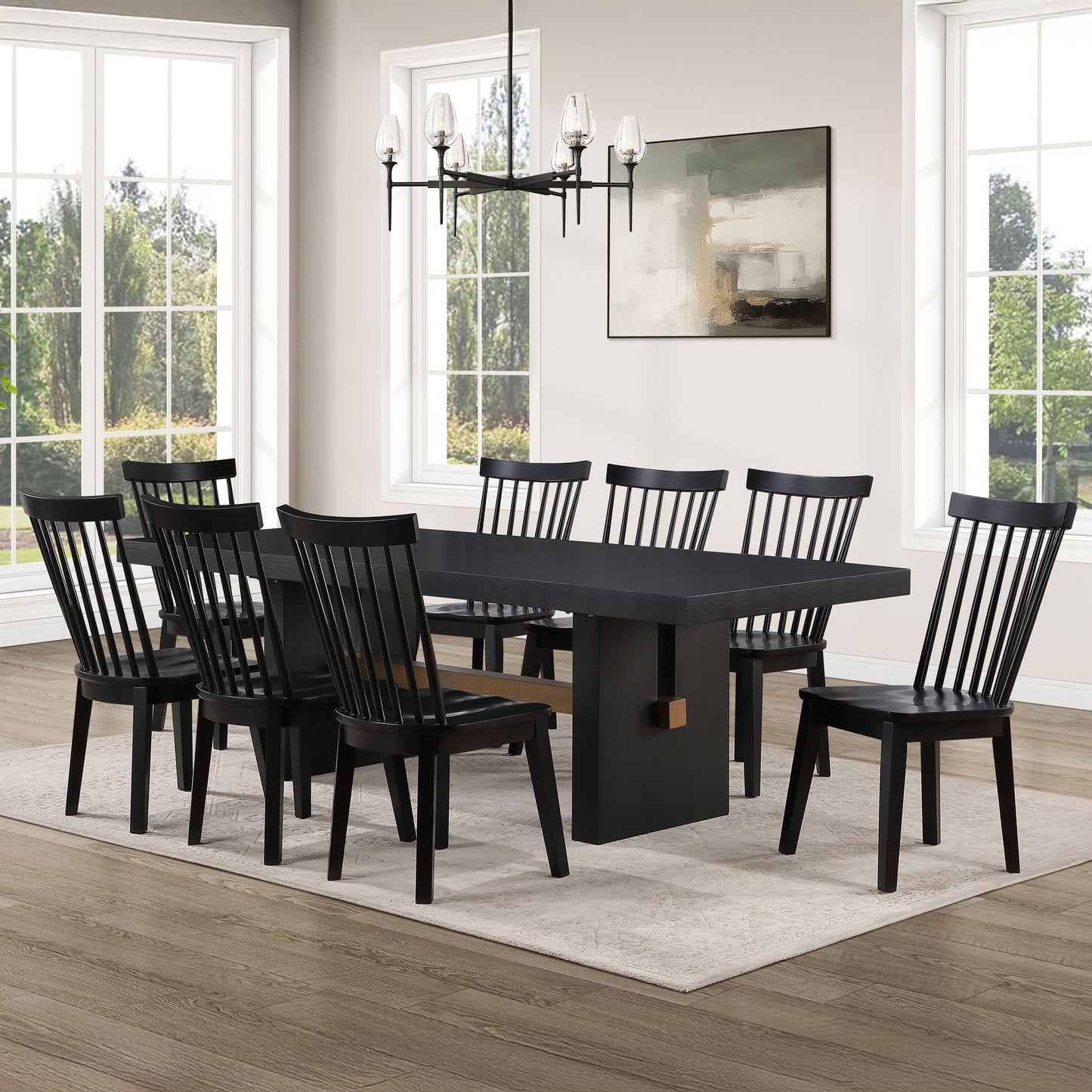 Aubrey - Dining Room Set With Vaughn Chairs