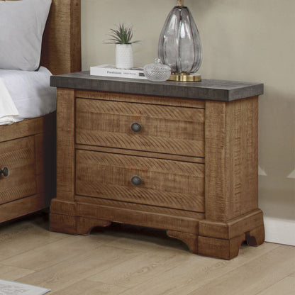 Augusta - Two Drawer Nightstand With USB Port