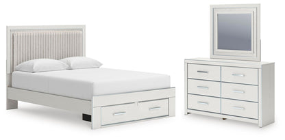 Zuraleus - Upholstered Panel Platform Storage Bedroom Set