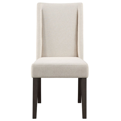 Napa - Upholstered Side Chair - Dark Brown