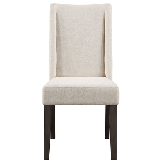 Napa - Upholstered Side Chair - Dark Brown