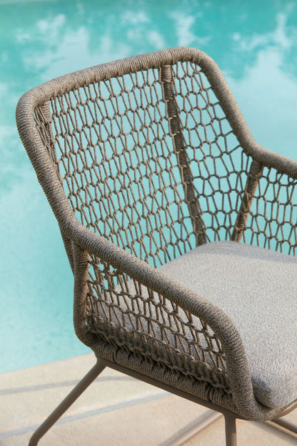 Majors Beach - Outdoor Table And 2 Chairs (Set of 3) - Beige