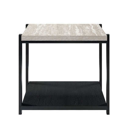 Linea - 3 Piece Occasional Set (1 Coffee & 2 End Tables) - Light Gray