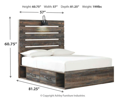 Drystan - Panel Bed