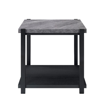 Linea - 3 Piece Occasional Set (1 Coffee & 2 End Tables) - Dark Gray