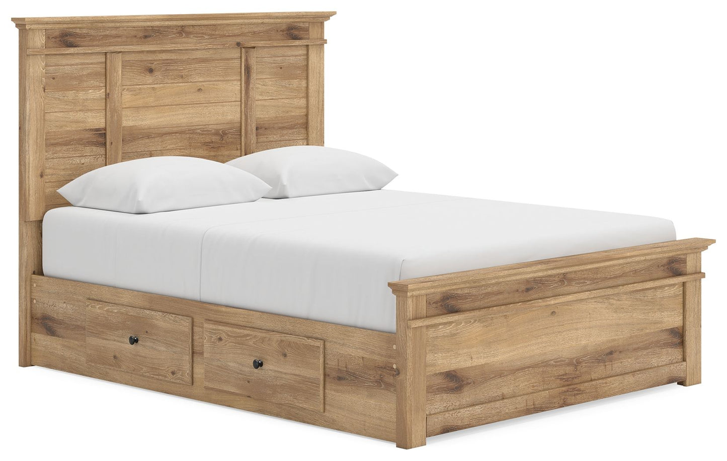 Makidern - Panel Storage Bed