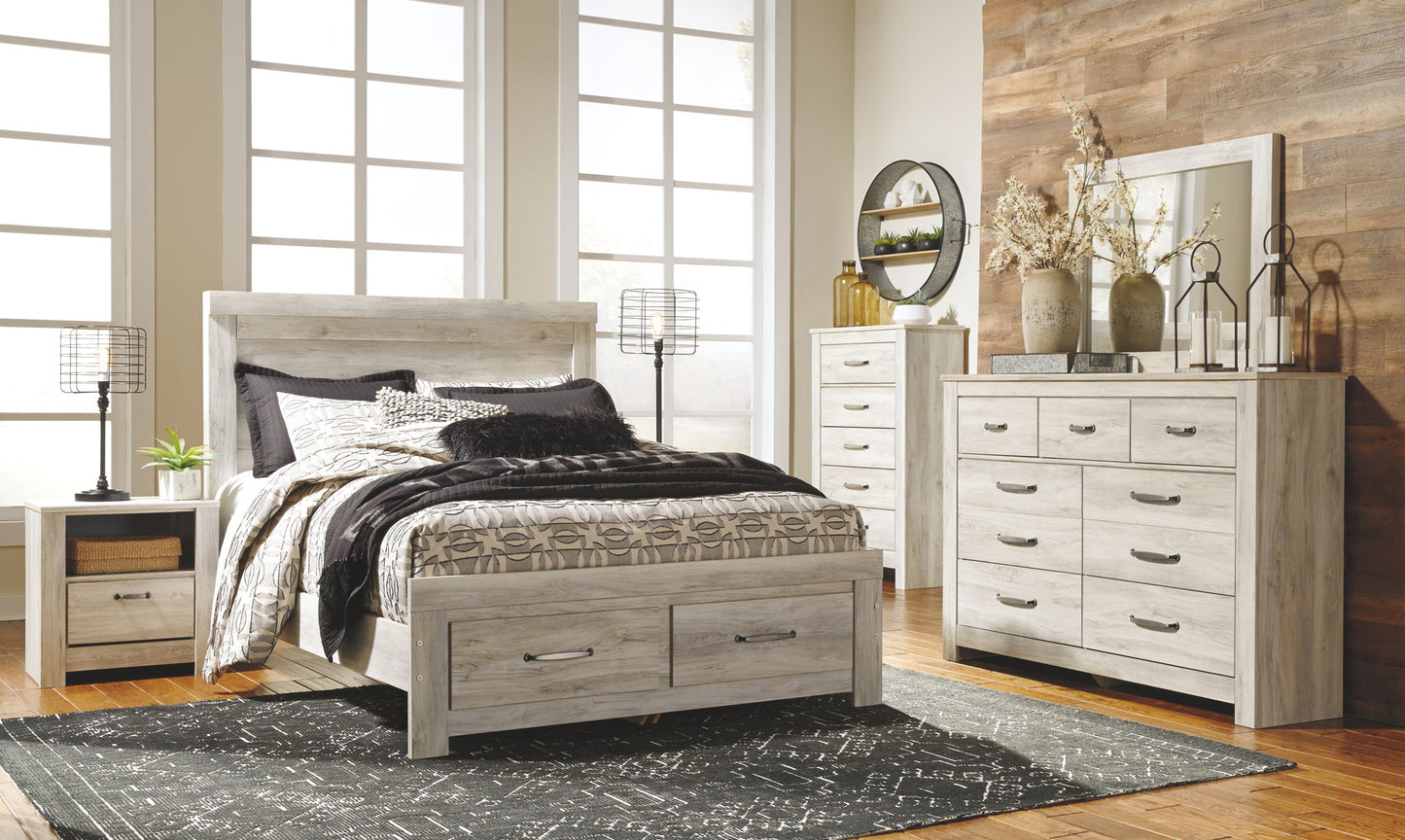 Bellaby - One Drawer Night Stand - Whitewash