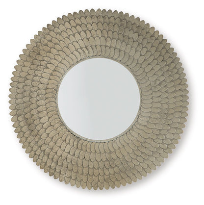 Wrightmund - Accent Mirror - Champagne Finish