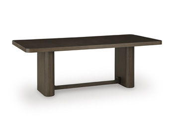 Radkin - Rectangular Dining Room Table - Burnished Brown