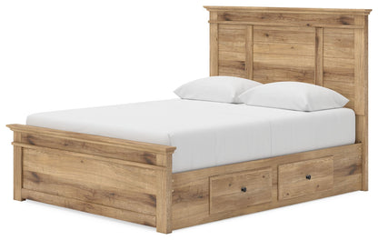 Makidern - Panel Storage Bed