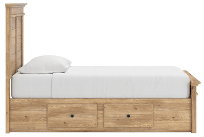 Makidern - Panel Storage Bed