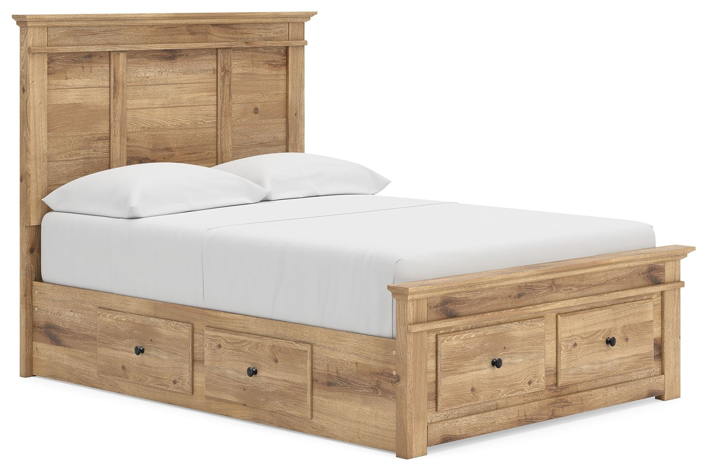 Makidern - Panel Storage Bed